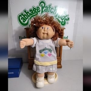 Cabbage Patch Kids HTF Cornsilk Girl 3 Hearts Dress